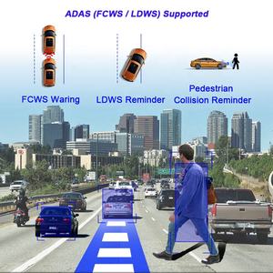 Dashcam Dvr de voiture personnalisé 4g avec traqueur Gps 4g Ai Dms gestionnaire de flotte Dashcam souple Gps <span class=keywords><strong>système</strong></span> de suivi de véhicule avec ADAS - Product Image 6