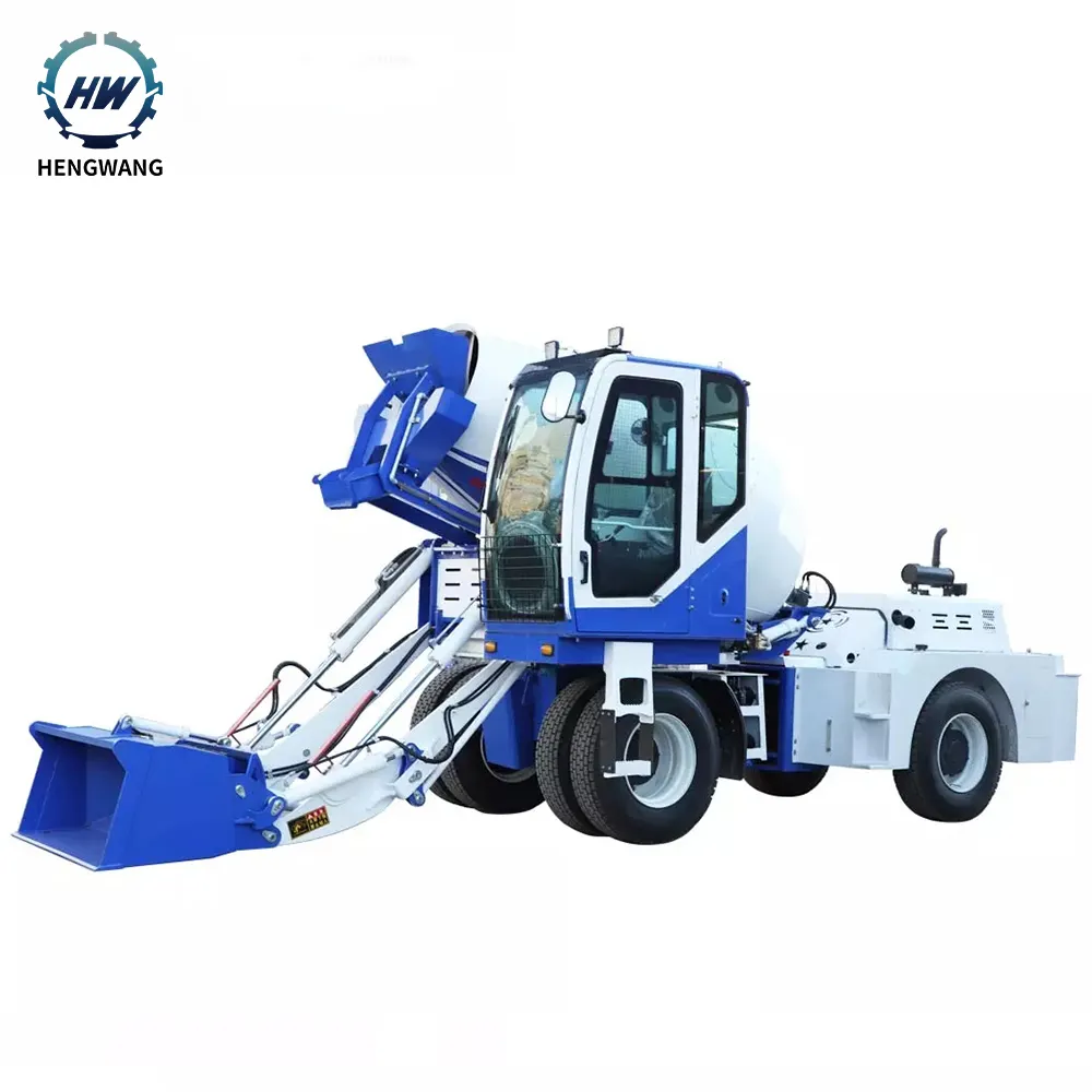 Brand New Cheap Self Loading Concrete Mixer Truck With Top Quality