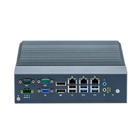 Mini PC industriel embarqué compact et robuste I3 I5 I7 sans ventilateur pour la commande d'automatisation et la vision industrielle