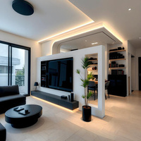 Conception personnalisée pour toute la maison - Armoires de salon, buffet, armoire de chambre, mur de fond de table à manger
