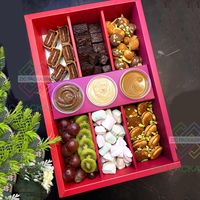 Boîte en Papier Ondulé Personnalisée pour Gâteaux, Biscuits, Desserts, Plateaux de Dégustation, Traiteur et Fêtes
