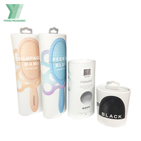 Tube en papier d'emballage biodégradable, recyclable et de qualité supérieure, personnalisé pour le rangement des sous-vêtements, des chaussettes et des serviettes