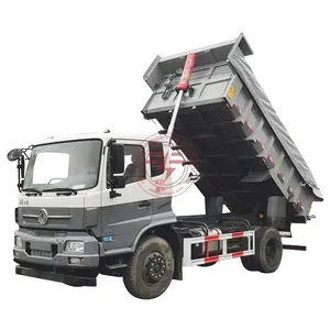 China new cheap price dongfeng 4x2 truck dumper 160hp 10ton loading capacity lhd light tipper dump truck for sale