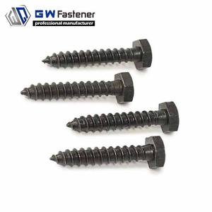 Tornillo Métrico <span class=keywords><strong>de</strong></span> Cabeza Hexagonal <span class=keywords><strong>de</strong></span> Acero al Carbono <span class=keywords><strong>de</strong></span> 1/4\", 5/16\", 3/<span class=keywords><strong>8</strong></span>\", 1/2\", con Óxido Negro, Tornillo para Madera, Tornillo <span class=keywords><strong>de</strong></span> Cabeza Plana - Product Image 3