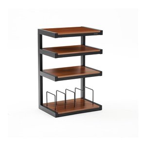Móvil HI FI ESSE HiFi Vinyl Walnut e Black (60cm) NORESSHFVBKWN - Product Image 2