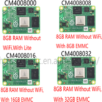 Module de calcul Raspberry Pi 4 8 Go eMMC WiFi CM4 CM4108000 CM4108008 CM4108016 CM4108032 CM4008000 CM4008008 CM4008016 CM4008032