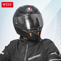 Support de mentonnière pour casque de moto Motowolf pour caméra d'action GoPro pour moto