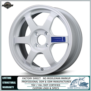 ล้ออัลลอย <span class=keywords><strong>TE37</strong></span>ออกแบบได้ตามต้องการขนาด17-18นิ้ว6X139.7 5X150สำหรับ Jimny HILUX Tacoma Prado Land Cruiser ขนาด17-18นิ้ว - Product Image 1