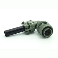 Connecteur circulaire 230 V MS3106 MIL-C-50 2 broches MS3106A10SL-4S/P, fiche de connecteur électrique MIL, 14 connecteurs MIL Poly