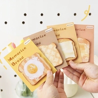 Autocollants de la série Bread Series, papier mémo créatif et esthétique, style Ins, mémo premium
