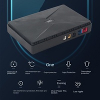 DC MIni Ups 8800mah 10400mah pour routeur Wifi Mini DC Ups Poe Mini Ups sortie 9v 12v 15v 24v