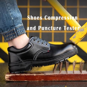 เครื่องทดสอบแรงกดและการเจาะทะลุของรองเท้าแบบคอมพิวเตอร์ สำหรับการทดสอบความปลอดภัยและความทนทานของรองเท้า - Product Image 6