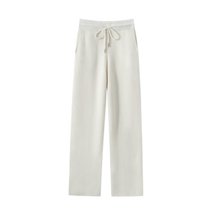 <span class=keywords><strong>Pantaloni</strong></span> Invernali Siping a Vita Alta, Spessi, Dritti, Lunghi, in Cashmere Lavorato a Maglia, 100% Puro Cashmere Vintage per <span class=keywords><strong>Donna</strong></span> - Product Image 3