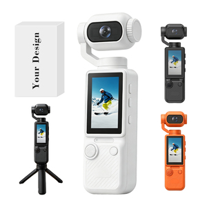 Rotating Lens <b>Mini</b> Action <b>Camera</b> Type-C Charging Pocket Vlogging <b>Camera</b> Dual Shooting Mode Portable Video Recording <b>Camera</b> - Product Image 1