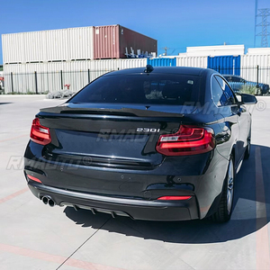 Alerón Trasero de Fibra de Carbono Estilo MP M4 PSM para BMW Serie 2 F22 F23 F87 2014-2021, Negro Brillante - Product Image 4