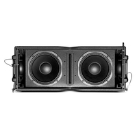 Line Array Haut-parleur Double 8 pouces Deux voies Passive Line Array Haut-parleurs alimentés Système de son surround Audio de scène professionnel