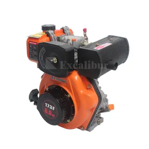 Excalibur Machinery Diesel Engines Engineering Machinery Sterling Chinese Diesel Engine Air Cooled for 6hp 7hp 10hp 11hp 13hp