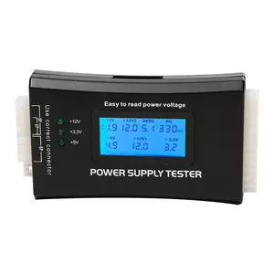 Digital LCD Display PC Computer 20/24 Pin LCD Power Supply Tester Check Quick Bank Supply Power Measuring Diagnostic Tester Tool