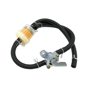 ברז דלק אוניברסלי חדש ברז מסנן דלק עבור מנוע גז גנרטור ומיכלי דלק אופנוע - Product Image 1