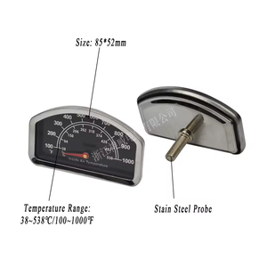Thermomètre de cuisson en forme d'éventail SW OEM/ODM pour la viande, idéal pour les grils à charbon de bois, les fours et les barbecues - Product Image 4