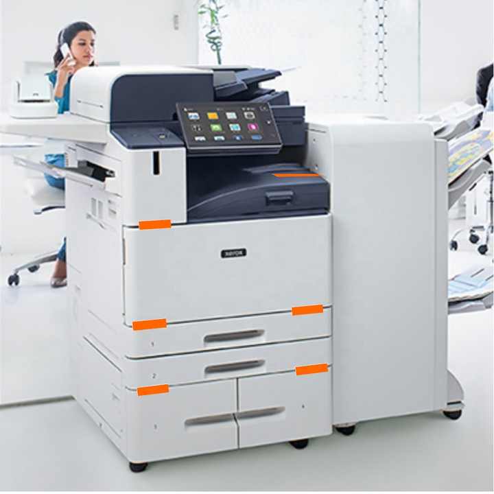 X & O เครื่องพิมพ์ราคาที่ดีที่สุดสำหรับ Xerox altalink C8155 C8170