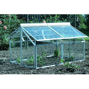 D'aluminium écologique <span class=keywords><strong>et</strong></span> facile à assembler avec <span class=keywords><strong>verre</strong></span> trempé pour les kits <span class=keywords><strong>de</strong></span> <span class=keywords><strong>serre</strong></span> <span class=keywords><strong>de</strong></span> <span class=keywords><strong>jardin</strong></span> d'arrière-cour à la maison - Product Image 4