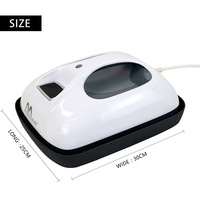 Machine à estamper à chaud portable MAIKESUB 25*30cm, petite machine de transfert thermique, machine à estamper à chaud pour vêtements et t-shirts