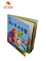 Livre d'histoires inspirantes pour enfants personnalisé en usine, 0-2 ans, 3-6 ans, Histoires pour le coucher, Éducation précoce, Couverture souple en carton imprimé