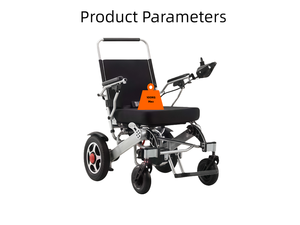 Silla de Ruedas Eléctrica Plegable Ligera y Portátil para Adultos - Motor Dual de 250W - Product Image 6