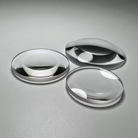 Lentille convexe Plano en verre optique de taille personnalisée lentille de collimateur à revêtement EFL AR asphérique lentille en verre optique