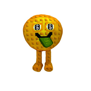 Lindo muñeco de peluche Money Man y Clover, de 8 a 13 años, unisex, relleno de algodón PP - Product Image 2