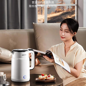 Hervidor Eléctrico AUX de 2.0L, Acero Inoxidable, Apagado Automático, Función Mantener Caliente, Hervidor de Agua Doméstico - Product Image 1