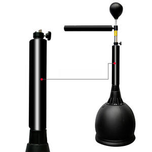 Equipo de boxeo reflejo profesional, saco de boxeo de entrenamiento libre pesado, pie de boxeo con pelota de velocidad rápida - Product Image 2