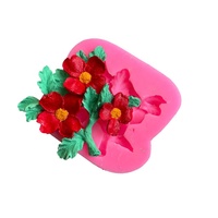 Großhandel Schlussverkauf Blume Silikonform Kuchen Dekoration Form Seife Formen