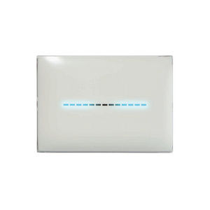 Plaque tactile 20 cm x 16,5 cm x 6,6 cm pour pièces de chauffe-eau avec indicateur LED bleu - Product Image 1