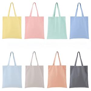 Bolsa de Tela Ecológica en Stock, Bolsas de Compras Reutilizables y Duraderas, Bolsa de Tela para Uso Diario de Mujeres - Product Image 1