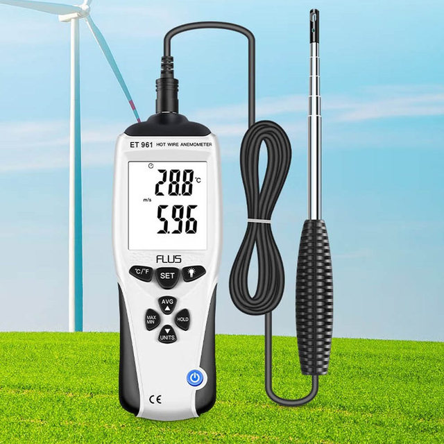 Original Factory Wind Speed Direction Meter Anemometer Wind Speed Sensor Low air Velocity Measurement air Volume Meter
