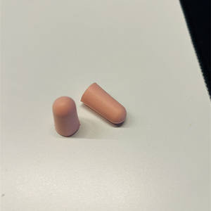 Tapones para los oídos de espuma naranja hechos a medida, con reducción de ruido, para estudiar y dormir, protección auditiva desechable. - Product Image 1