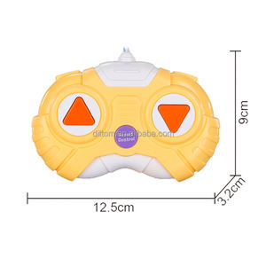 2,4G RC bebé dibujos animados goma suave lindo vehículo bebé truco coche inteligente Mini rinoceronte música Animal Coche - Product Image 6