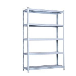 RACK DESIGN Racking Estante y estantes de pernos de metal ajustables Almacenamiento de almacén Estante de metal de servicio mediano Estante de almacenamiento de cocinas - Product Image 1
