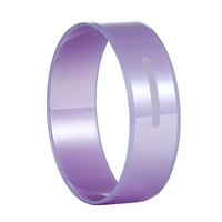 Coque de bague intelligente en céramique de zircone unie en oxyde de zirconium, vente en gros, OEM ODM, taille personnalisée, boîtier de bague NFC, fourniture d'usine