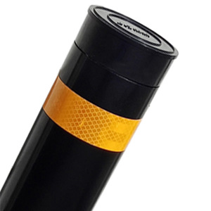 Barrera de Tráfico Elástica de Plástico para Montaje en Suelo, Tipo Cono Delgado, 89x800mm, IP65 - Product Image 2