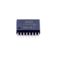 PGA205BU SOIC-16-300mil Arithmétique Comparer Échantillonnage Courant Différentiel Audio Puissance Instrumentation Amplificateur