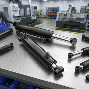 Cylindres hydrauliques télescopiques à double action pour plateformes élévatrices et hayons de levage automatiques - Product Image 1