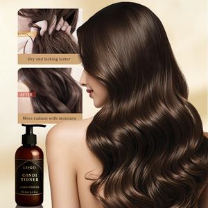 Ensemble de shampooing et revitalisant à la kératine écologique en gros, anti-frisottis, renforce la tige des cheveux, facilite le démêlage, <span class=keywords><strong>soin</strong></span> quotidien - Product Image 4