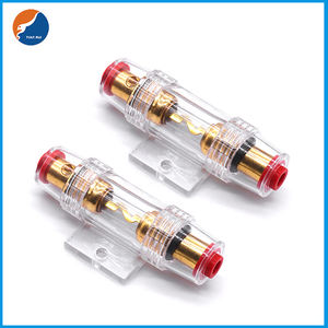 Porte-fusible <span class=keywords><strong>AGU</strong></span> en ligne de calibre 4 8 AWG Type <span class=keywords><strong>AGU</strong></span> Fusible pour camions Amplificateur d'alarme audio de voiture Compresseurs - Product Image 4