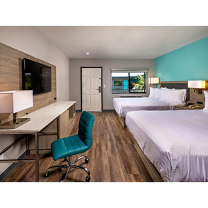 Travelodge MDF Juegos de dormitorio Diseño moderno Barato Hotel de 3 estrellas Personalizado - Product Image 1