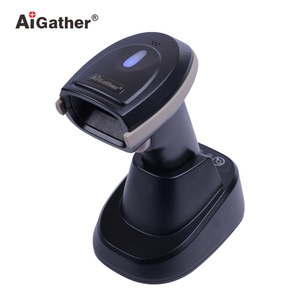 Lecteur de codes-barres sans fil AiGather <span class=keywords><strong>32</strong></span> <span class=keywords><strong>bits</strong></span> 2,4 G/Bluetooth, scanner portable 1D 2D à balayage continu avec base sans fil - Product Image 4