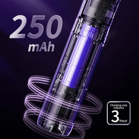 Lampe anti-moustiques électronique télescopique pliable écologique pour mouches, fourmis, chauves-souris - Utilisation intelligente en intérieur 20-50 m² Alimentée par batterie