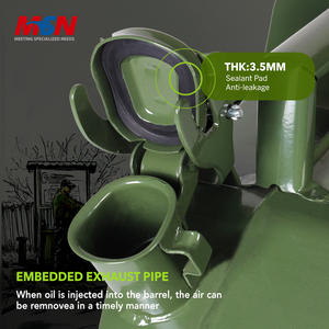 제리캔 20L 냉간 압연강 연료통 액체 저장 용기 휴대용 연료 탱크 SM033 - Product Image 4